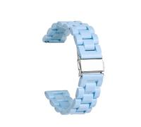 JVEIWAD Correa compatible con Omega X Swatch Joint MoonSwatch Correa de reloj de liberación rápida de resina colorida compatible con Blancpain Five Oceans Hombres Mujeres 20 mm 22 mm(Light blue,20mm)