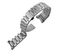 JVEIWAD Correa de acero inoxidable 20 mm, 21, 19, 13/15/18, compatible con Longines Master Collection L2, extremo curvo. Herramientas for correas(Silver,21mm L2.666)