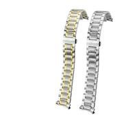 JVEIWAD Correa de acero inoxidable 20 mm, 21, 19, 13/15/18, compatible con Longines Master Collection L2, extremo curvo. Herramientas for correas(Silver rosegold,21mm L2.893)
