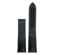 JVEIWAD Correa de piel becerro compatible con Omega Speedmaster 310 y 311 Racing Dark Side of the Moon. vacuno(Green,20mm)