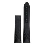 JVEIWAD Correa de piel becerro compatible con Omega Speedmaster 310 y 311 Racing Dark Side of the Moon. vacuno(Black,20mm)