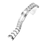 JVEIWAD Correa de reloj compatible con Rolex Oyster Perpetual Datejust DAYTONA SUBMARINER, correa lujo for hombre, pulsera acero inoxidable 904L 20 mm(20mm)