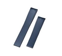 JVEIWAD Correa de silicona de caucho de 22 mm Compatible con Tag Heuer CARRERA AQUARACER 300 Correa de reloj WAY201A WAY211C WAY111A Accesorios de reloj Pulsera for hombre(Blue-no clasp)