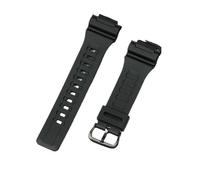JVEIWAD Correas de reloj silicona goma compatibles con Casio AQ-S810w 800 W-735H TRT-110H AEQ-110w AE-1000W SGW-300H MRW-200H F-180WH(Black-black)