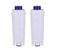 JVEIWAD Filtro de agua blanda compatible con cafeteras Delonghi DLSC002, DLS C002, 5513292811, CFL-950, SER3017, ECAM, ESAM y ETAM.(2PCS)