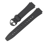 JVEIWAD Reloj compatible con Casio G-Shock W-800H W-217H AQ-S800W, pulsera de resina de caucho con junta convexa de 18 mm, accesorios for reloj.
