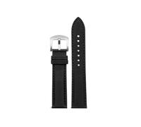 JVEIWAD Reloj deportivo de cuero y lona de nailon y fibra de buceo for hombre, 20, 21, 22, 23 y 24mm, botón de mariposa Compatible con TAG Heuer Racing F1(Black-S pin,20mm)