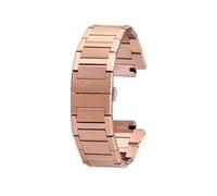 JVEIWAD Stainless Steel Watch Strap Compatible With Men's Compatible With Casio G-SHOCK GM-110 GA-110 DW-5600 GW-B5600 GM2100 GA2100 Rural Oak Metal Watch Strap(Rose gold)