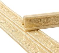 JvFbjLF 3D Foam Skirting Self-Adhesive Wall Decals