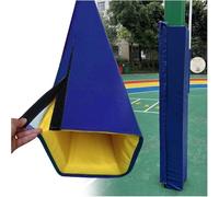 JvFbjLF Basketball Post Protector All-Weather(Blue H 5ft,20x20cm)