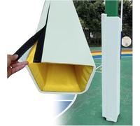 JvFbjLF Basketball Post Protector All-Weather(White H 5ft,8x8cm)
