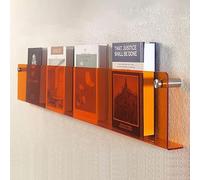 JvFbjLF Estante de acrílico for folletos, Soporte de Pared for Almacenamiento de Archivos de revistas, Expositor de catálogos comerciales for oficinas de hospitales(60cm(23 5/8"))