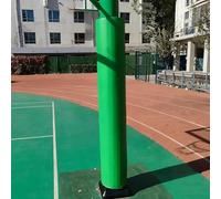 JvFbjLF Foam Basketball Post Pads For Playgrounds(Green,Dia 140mm)