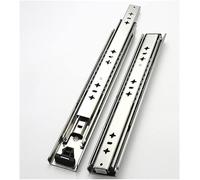 JvFbjLF Guías deslizantes con rodamientos de Bolas de Montaje Lateral Totalmente Extensibles, adecuadas for Cajas de Herramientas, gabinetes y Muebles(1 Pair)