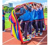 JvFbjLF Juego de Deportes de Trabajo en Equipo, tapete for Correr, Actividad de Aprendizaje grupal de Trabajo en Equipo al Aire Libre(Adult-20M)