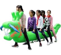 JvFbjLF Juego Inflable for césped: Juguete Deportivo for Fiestas de Carnaval al Aire Libre y diversión multijugador.(6 Seats)