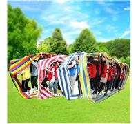 JvFbjLF Juegos de Trabajo en Equipo Juego de construcción de Equipos Run Mat 4 Piezas(Kids-4M)