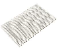 JvFbjLF Rejilla de Drenaje for Piscina, rebosadero, Canal de Drenaje Entrelazado, barandilla, Filtro, Rejilla for Canal de Cubierta (Ancho 25 cm, 10 Piezas), Color Blanco