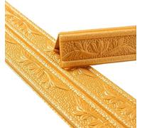 JvFbjLF Self-Adhesive 3D Foam Skirting Wall Stickers