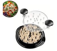 JVHLOV Desmenuzador de Pollo, Trituradora de Carne pollo, Trituradora de pollo y Carne, Herramienta para Triturar Carne con Asas y Base Antideslizante, para Verduras,Carne de Cerdo,Pollo