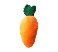 Jvjggag Carrot Toy for Dog, Interactive Pet Toys, Kitten Cleaning Toy, Dog Squeaky Plush Toy Interactive Dog Toys for Aggressive Chewers Large and Small Dogs, 6.3x3.15x1.18 Inches
