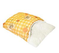 Jvjggag Cat Nest Bed, Cat Bed, Cat House, Warm Kitten Bed, Cozy Cave Cat Bed with Faux Material Warm Kitten House Suitable for Pets Under 3kg, 18.9x13.39x1.97in