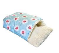 Jvjggag Cat Nest Bed, Cat Bed, Cat House, Warm Kitten Bed, Cozy Cave Cat Bed with Faux Material Warm Kitten House Suitable for Pets Under 3kg, 18.9x13.39x1.97in