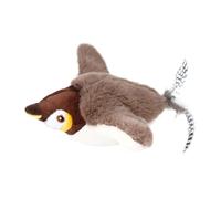 Jvjggag Cat Toys for Indoor, Interactive Flying Bird Toys, Electronic Flapping Bird Interactive Cat Toy, Rechargeable Kitten Exercise Toys for Indoor, Outdoor Cats Kitten, 9.45x9.06x2.36 Inches