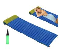 Jvjggag Colchoneta inflable para acampar, portátil, compacta | Almohadilla inflable para dormir, compacta, impermeable, portátil, para mochileros, senderismo, viajes