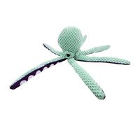 Jvjggag Dog Toy, Octopus Plush Toy, Squeaky Dog Chewer, Soft Interactive Sound Feature, Pressure Travel Friendly Design, Indoor Outdoor Beach Play, Size Inches Green Purple Single Piece