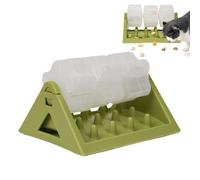 Jvjggag Feeding Toys, Feeding Toys, Dog Feeder, Pet Puzzle Feeder, Interactive Puzzle Feeder, Treat Dispensing Puzzle Toys, OOD Toys Fun Adjustable Slow Feeder for Puppy & Small Cats