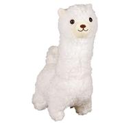 Jvjggag Llama Stuffed Animal, Walking Alpaca Plush Toy, Barking Interactive Toy, Soft Velvet Fabric, Perfect for Kids, Easter, Birthday, Christmas, 9.45 x 6.69 x 3.94 Inches, White