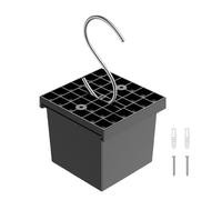 Jvjggag Maceta Colgante de Interior - Pequeña Decoración Ajustable con Tapa y Gancho | Maceta para Tierra - para Ventana, Hogar, Oficinas, Dormitorio, Residencia, Encimera, Exterior, Jardín de