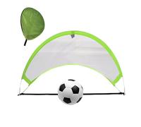 Jvjggag Portería de fútbol Plegable,Portería de fútbol Plegable para niños - Red de de Entrenamiento portátil - Competición Deportiva, porterías de para Patio Trasero, Red de portería de