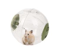 Jvjggag Quiet Hamster Ball - Exercise Toy for Small Pets | Transparent ABS Shell, Safe Running Space, Indoor Workout Gear, Chinchilla Dwarf Cat Playtime, Pet Supplies for Home Activity