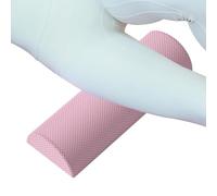 Jvjggag Rodillo de yoga, punto de activación de tejido profundo, medio redondo, cuerpo completo, masajeador de espalda y piernas, para estiramiento de cuello, pies, pantorrillas, entrenamiento de