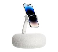 Jvjggag Tablet Pillow Stand - Soft Plush Cushion Holder | 360° Rotating Foldable Phone and Tablet Pillow, Adjustable Support For Bed Laptop Reading Couch Car Seat, Comfortable Hands-Free Viewing