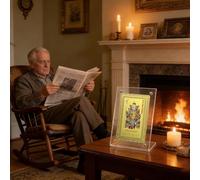 Jvjggag Tarjeta de riqueza de Año Nuevo chino, recuerdo auspicioso de cobre, tarjeta de protección espiritual, para el éxito de la suerte, celebración, de viaje