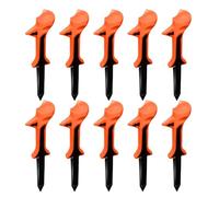 Jvjggag Tees de golf - Soporte de 3.15 pulgadas para conducir | Juego de 10 piezas con cabeza inclinada de 10 grados, diseño largo de baja fricción, accesorio deportivo duradero para práctica, curso