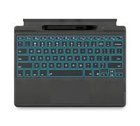 JvKzaen Teclado Surface Pro 9 con lápiz delgado, compatible con Microsoft Surface Pro 9 8 X, 13 pulgadas Bluetooth inalámbrico tipo retroiluminación teclado con lápiz delgado, teclado con bolígrafo