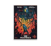 JVNALwnkv Póster artístico del Capítulo Nine The Piggyback para decoración de habitación, lienzo estético para decoración de pared, dormitorio, 40 x 60 cm, estilo sin marco