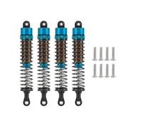 JVRWSC 1/10 Truggy RC para Buggy Monster Trucks De Carretera Coches De Drifting De Turismo Piezas Amortiguador Ajustable En Aceite De 52 Mm A 120 Mm Amortiguador de Coche RC(Blue,110mm)