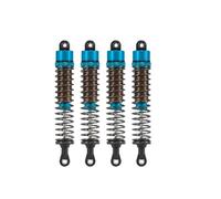 JVRWSC 1/10 Truggy RC para Buggy Monster Trucks De Carretera Coches De Drifting De Turismo Piezas Amortiguador Ajustable En Aceite De 52 Mm A 120 Mm Amortiguador de Coche RC(Blue,85mm)