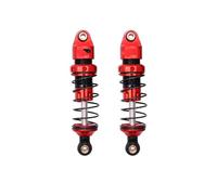 JVRWSC Compatible con ARRMA para Granite para Grom KYX para Carreras 1/18 RC Crawler CarActualizaciones Piezas Accesorios Amortiguador De Aluminio De 59 Mm Amortiguador de Coche RC(2pcs)