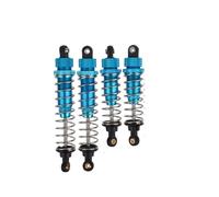 JVRWSC Compatible con Tamiya para TT-02B DF02 DT02 1/10 Piezas De Coche De Control Remoto para Buggy para Chassis RC Amortiguadores De Aceite. Amortiguador de Coche RC(Blue)