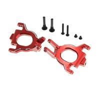 JVRWSC RC Coche Piezas Compatible con Arrma para Mojave 4S para Kraton para Outcast 1/10 1/8 RC Accesorios Y Piezas De Coche Bloques De Ruedas con Soportes Metálicos Tipo C(Red)