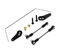 JVRWSC RC Coche Piezas Compatible con Tamiya para BBX BB01 1/10 RC Car Upgrade Modification Parts Accessories Juego De Barra Estabilizadora Trasera