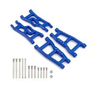 JVRWSC RC Coche Piezas Compatible con Traxxas para Slash para VXL para Nitro para Slash 1/10 RC Juego De Brazos De Suspensión Delantera Y Trasera De Piezas De Mejoras De Coches Accesorios(Blue)