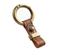 JVTMMY Llavero para Coche para Mercedes Benz M Class ML W163 W164 W166, Universal Llavero Resistente para Hombre y Mujer, Porta Llaves Multifuncional para Claves de Auto, Moto y Casa,A Brown