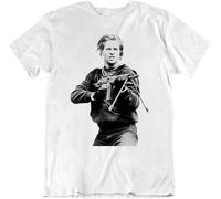 JVXZCNUYW Cult Classic Movie Heat Val Kilmer Movie Sniper Scene T Shirt Cult Classic Movie Heat Val Kilmer Movie Sniper Scene T Shirt White